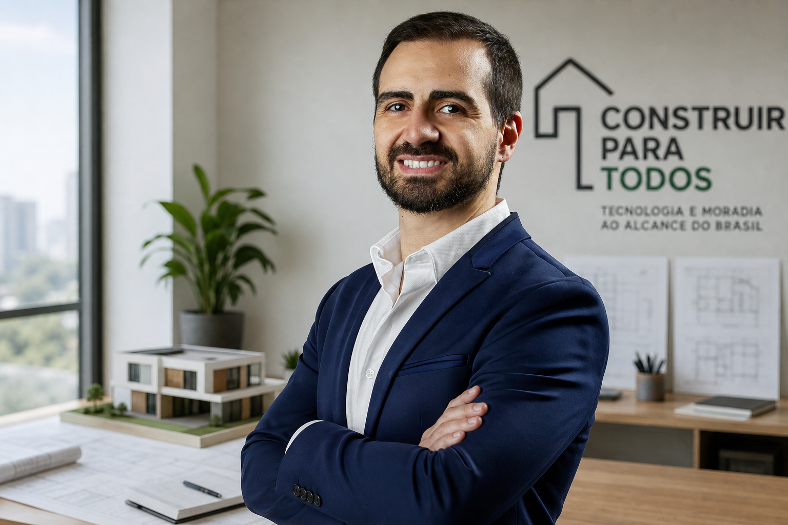 Eric Luciano, fundador da Construtora Lar Inteligente